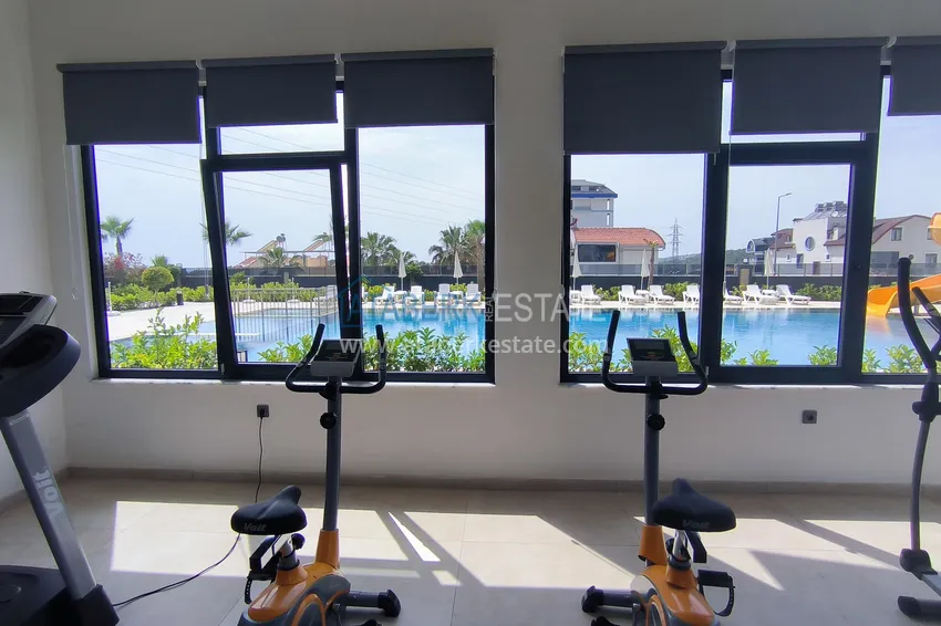 Квартира с чистовой отделкой и видом на море – Алания, район Авсаллар 34