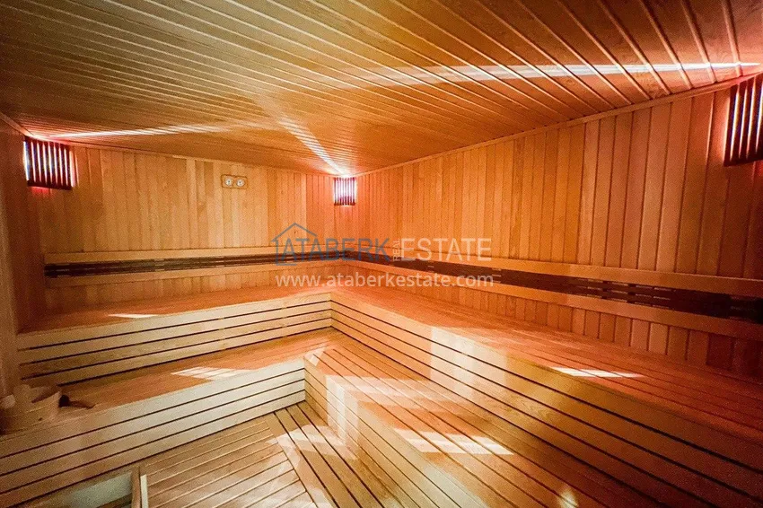 Квартира с чистовой отделкой и видом на море – Алания, район Авсаллар 39