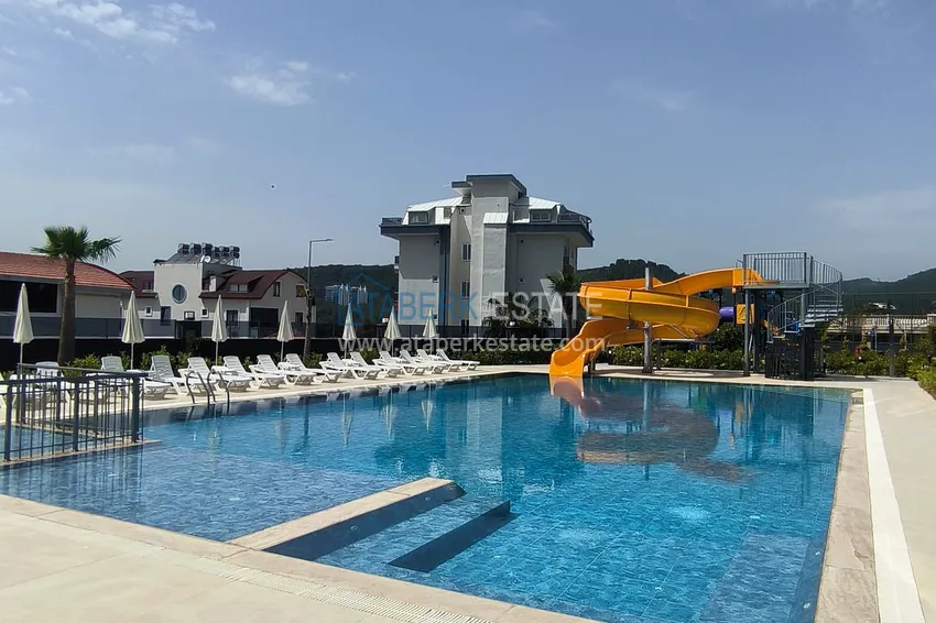 Квартира с чистовой отделкой и видом на море – Алания, район Авсаллар 7