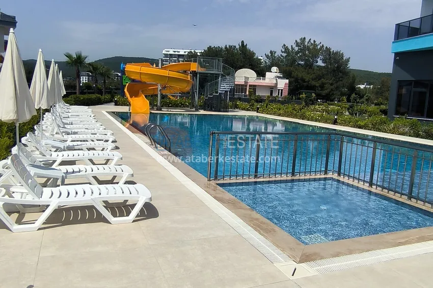 Квартира с чистовой отделкой и видом на море – Алания, район Авсаллар 8