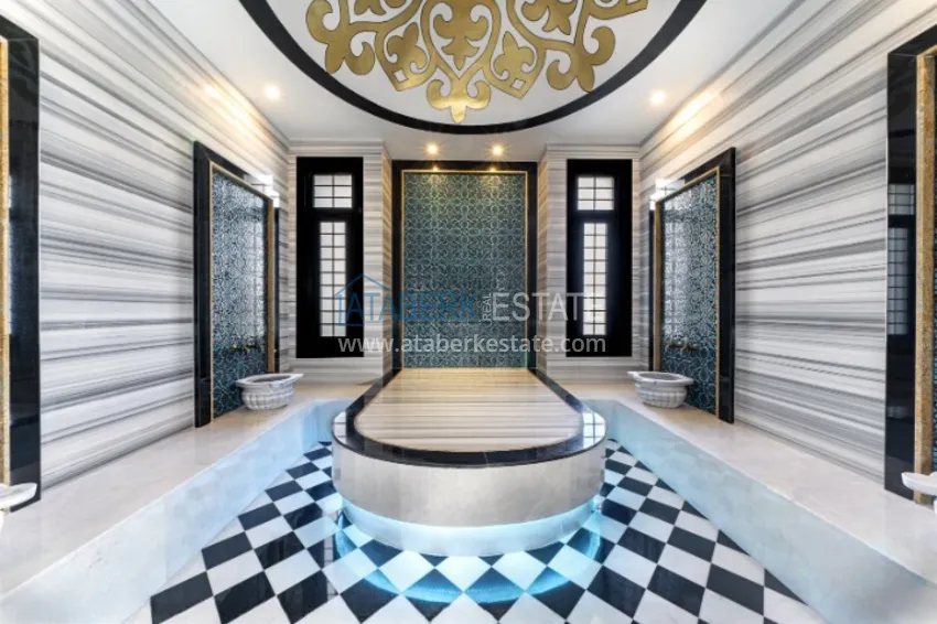 Квартира 3+1 в Алании, район Оба - одноуровневая планировка и гражданство 21