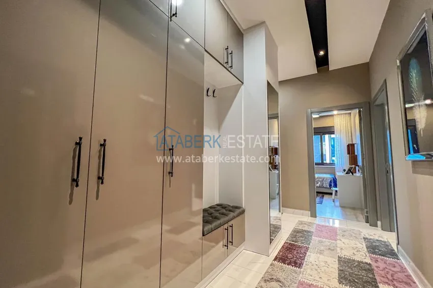 Приобрести Квартира 3+1 в Алании, район Оба - одноуровневая планировка и гражданство 2