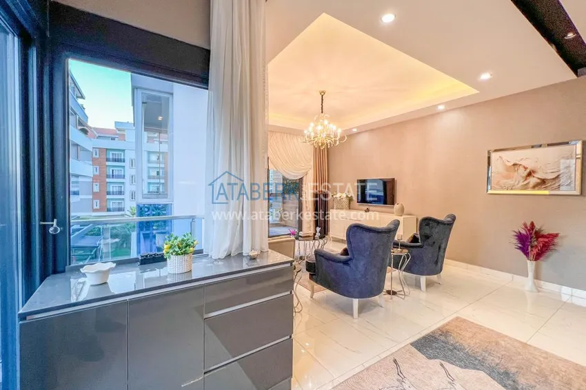 Приобрести Квартира 3+1 в Алании, район Оба - одноуровневая планировка и гражданство 5