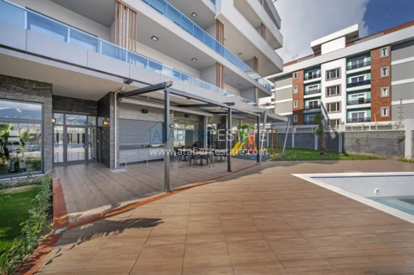 Квартира 3+1 в Алании, район Оба - одноуровневая планировка и гражданство 8