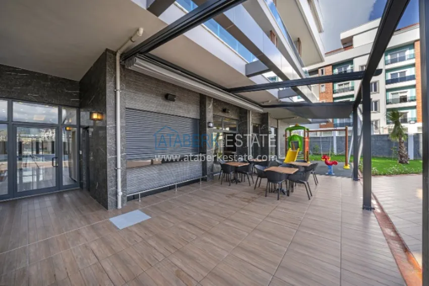 Квартира 3+1 в Алании, район Оба - одноуровневая планировка и гражданство 9