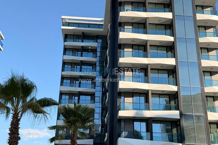 Квартиры в комплекс-отеле 5 звезд с полным правом собственности и гибким графиком проживания – Алания, район Авсаллар 4 