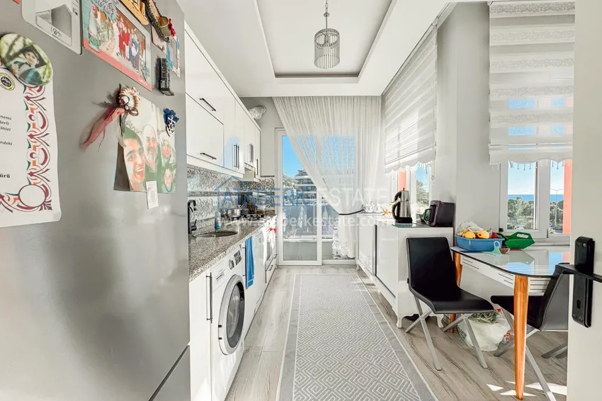 Приобрести Линейная квартира 3+1 в Каргыджаке на первой линии – с отдельной кухней и видом на море 4