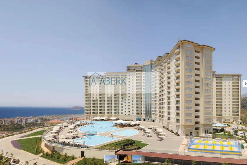 Квартира 1+1 в знаменитом resort-style - с полной меблировкой в Махмутларе 6 