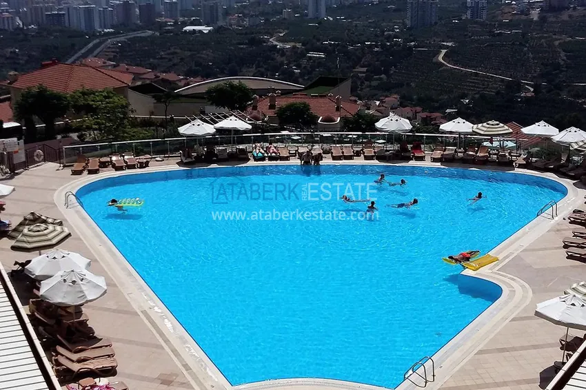 Квартира 1+1 в знаменитом resort-style - с полной меблировкой в Махмутларе 13 