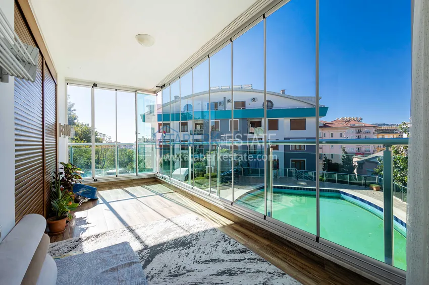 Приобрести Одноуровневая квартира 3+1 с мебелью в центре Алании, Хасбахче – недвижимость для ВНЖ и гражданства 17