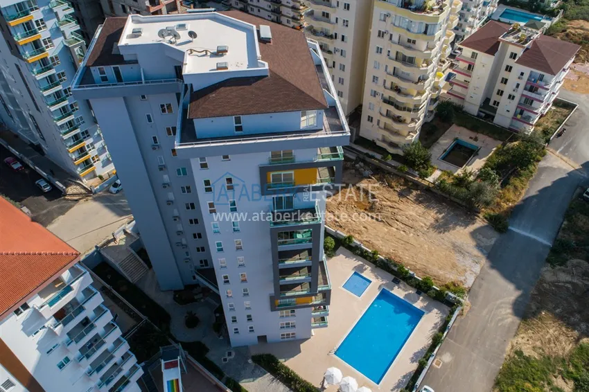 СРОЧНАЯ ПРОДАЖА - квартира 1+1 в Махмутларе с мебелью напрямую от собственника  2 