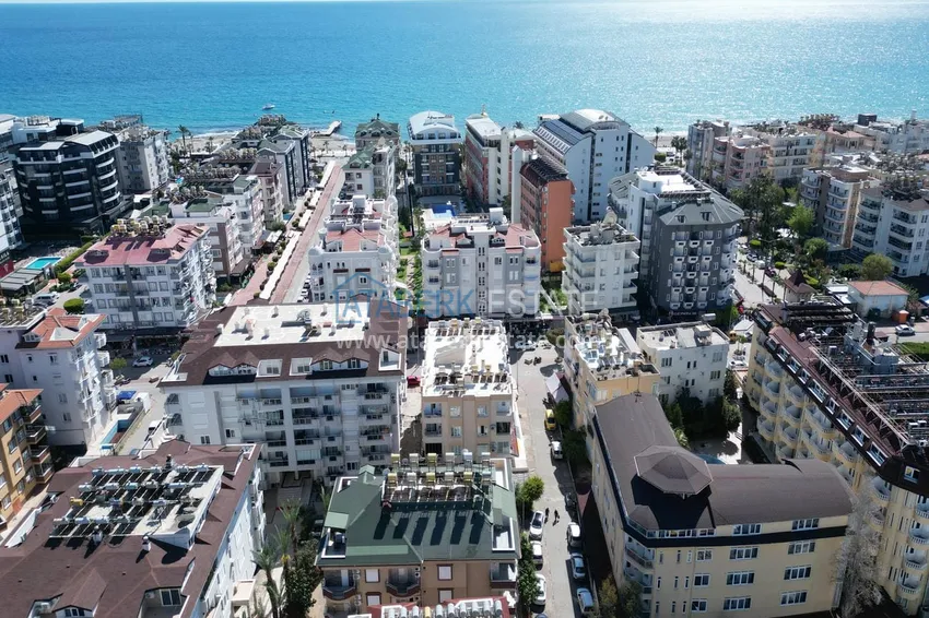 Квартира 2+1 в Алании под ВНЖ – с мебелью в от моря, район Оба 2 