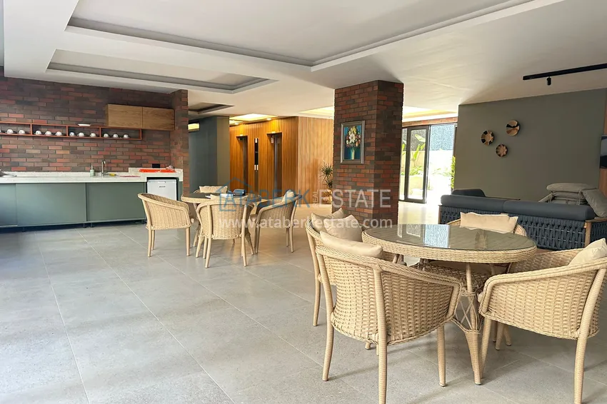 Квартира 1+1 для аренды в центре Алании - с мебелью, 250 м до пляжа Кейкубат №43 10 