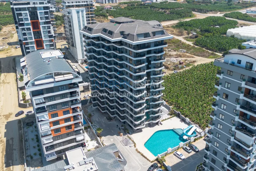 Новый жилой комплекс комфорт-класса с функциональными планировками в Махмутларе, Алания  1 