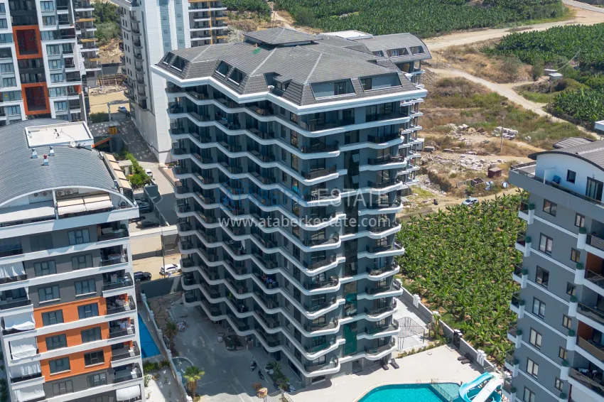 Новый жилой комплекс комфорт-класса с функциональными планировками в Махмутларе, Алания  2 