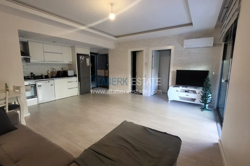 Приобрести Квартира 1+1 под ВНЖ в центре Алании – с мебелью и  частным садом в 150 метрах от моря  10 