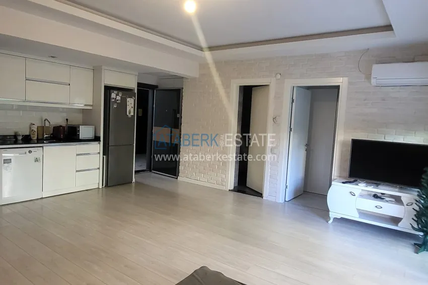 Приобрести Квартира 1+1 под ВНЖ в центре Алании – с мебелью и  частным садом в 150 метрах от моря  11 