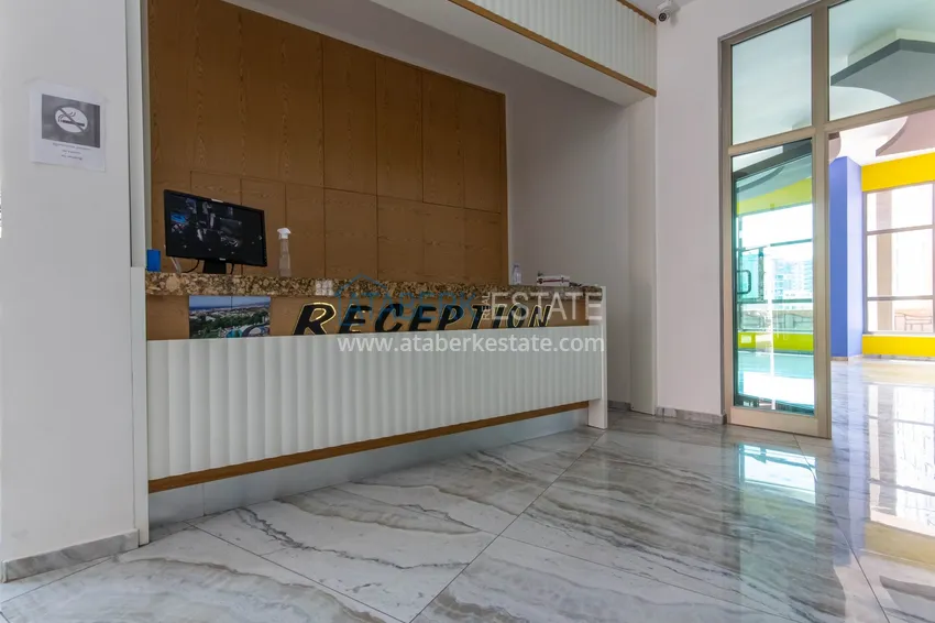 Квартира 1+1 75 м² под ключ с видом на море в Махмутларе  19 