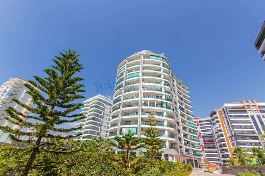 Квартира 1+1 75 м² под ключ с видом на море в Махмутларе  2 