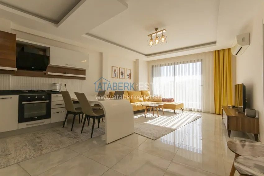 Приобрести Квартира 1+1 75 м² под ключ с видом на море в Махмутларе  3 