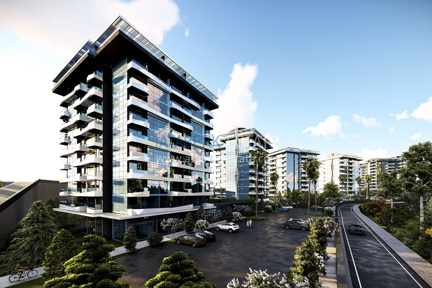 Фото -  🔥Наш проект! Инновационный жилой комплекс отельного типа в Авсалларе. Гарантия аренды 5 