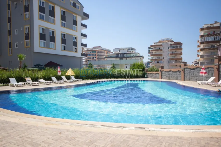 Квартира 1+1 75 м² под ключ с видом на море в Махмутларе  6 