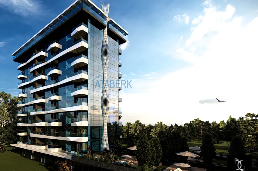 Фото -  🔥Наш проект! Инновационный жилой комплекс отельного типа в Авсалларе. Гарантия аренды 10 