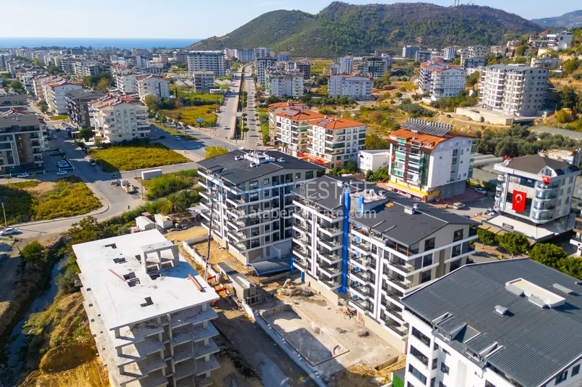 Недвижимость от застройщика в Газипаше - новый жилой комплекс 8 