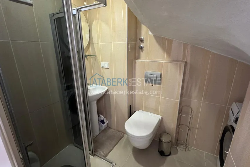 Приобрести Видовой пентхаус с мебелью в комплексе на центральной улице района Махмутлар 25 