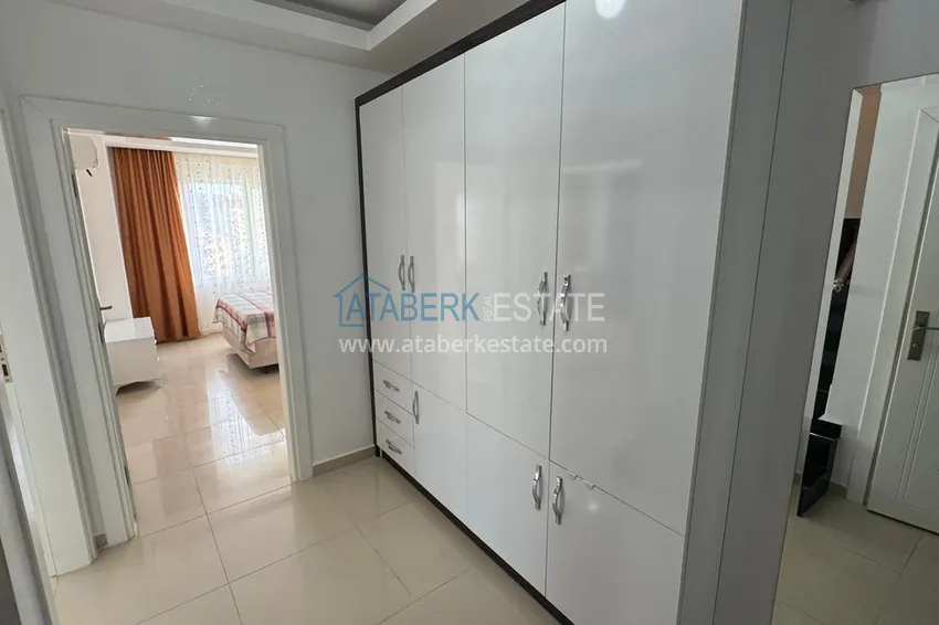 Приобрести Видовой пентхаус с мебелью в комплексе на центральной улице района Махмутлар 3 