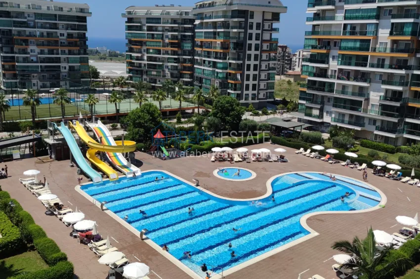 Квартира в Авсалларе с мебелью в комплексе отельного типа – напрямую от собственника 7 