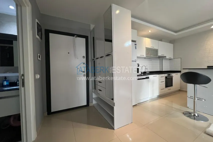 Приобрести Квартира в Авсалларе с мебелью в комплексе отельного типа – напрямую от собственника 1 