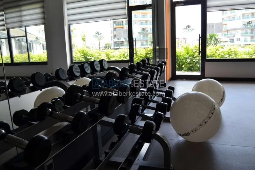 Квартира в Авсалларе с мебелью в комплексе отельного типа – напрямую от собственника 25 