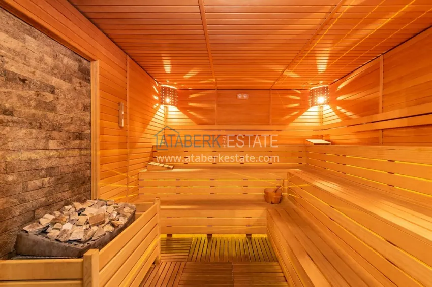 Квартира в Авсалларе с мебелью в комплексе отельного типа – напрямую от собственника 30 