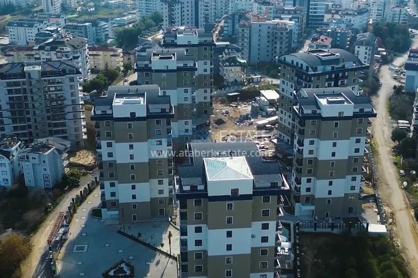 Аренда в Авсалларе – двухкомнатная квартира без мебели А11 3 