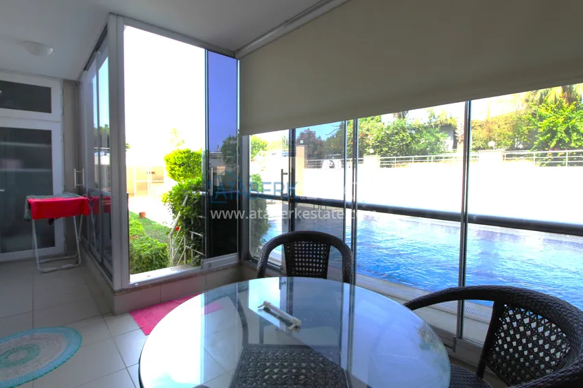 Приобрести Квартира 2+1 на первой линии в Кестеле - садовый дуплекс с мебелью  10 