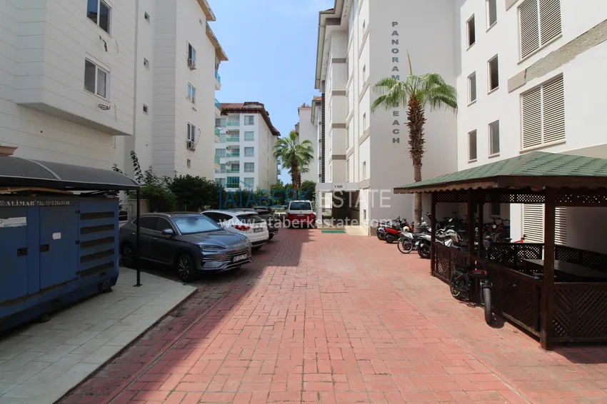 Квартира 2+1 на первой линии в Кестеле - садовый дуплекс с мебелью  13 