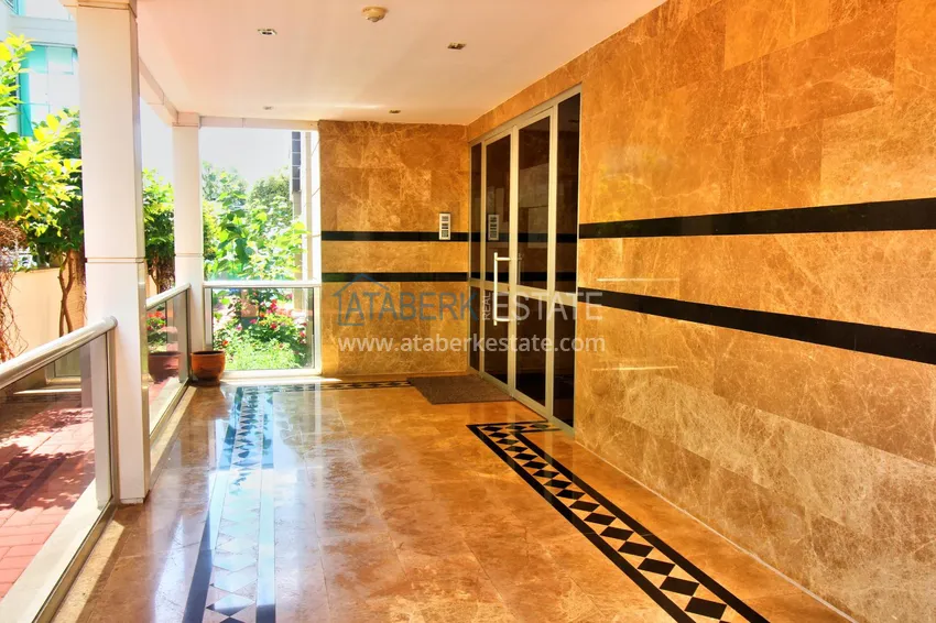 Квартира 2+1 на первой линии в Кестеле - садовый дуплекс с мебелью  14 