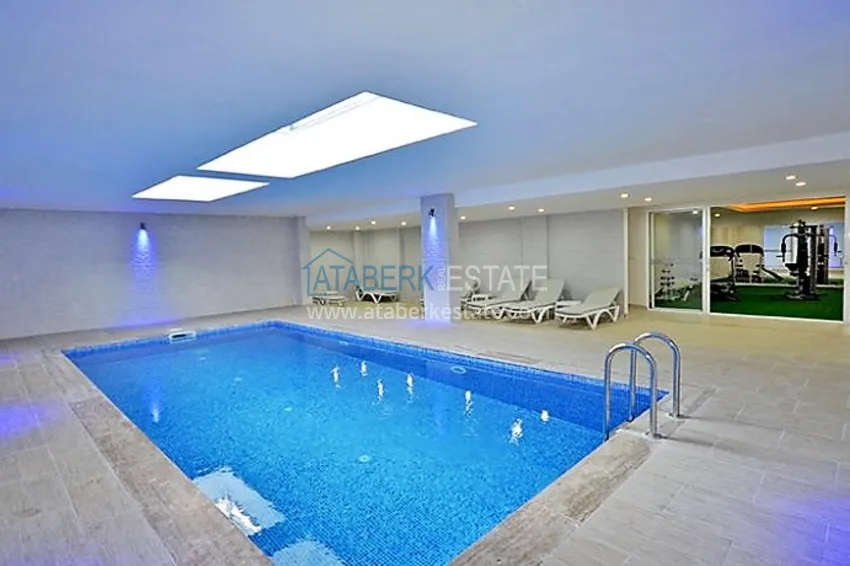 Квартира 2+1 на первой линии в Кестеле - садовый дуплекс с мебелью  17 