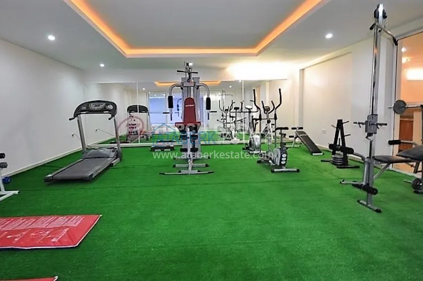 Квартира 2+1 на первой линии в Кестеле - садовый дуплекс с мебелью  18 