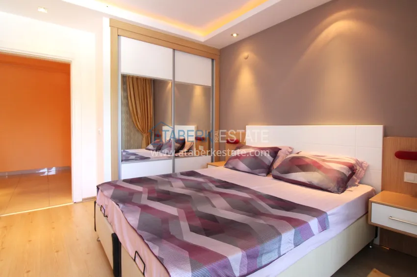 Приобрести Квартира 2+1 на первой линии в Кестеле - садовый дуплекс с мебелью  19 