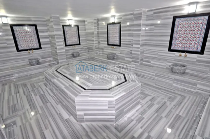 Квартира 2+1 на первой линии в Кестеле - садовый дуплекс с мебелью  20 