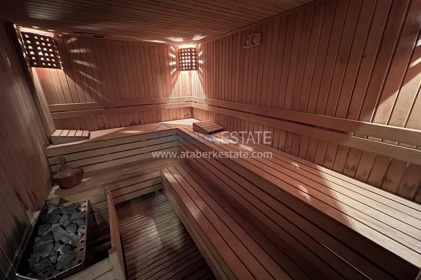 Квартира 2+1 на первой линии в Кестеле - садовый дуплекс с мебелью  21 