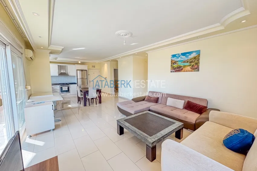 Приобрести Квартира 2+1 в Демирташе - меблированная с видом на море и горы 4