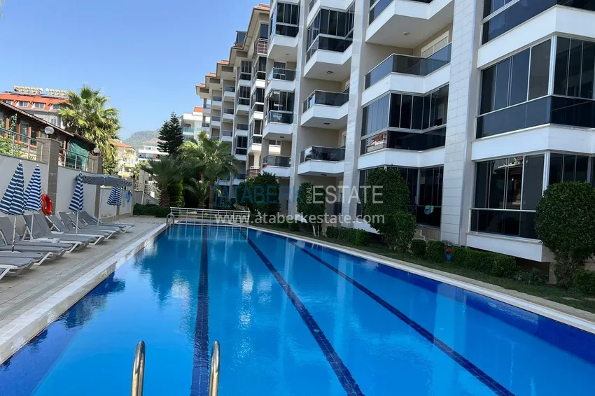 Квартира 2+1 на первой линии в Кестеле - садовый дуплекс с мебелью  5 