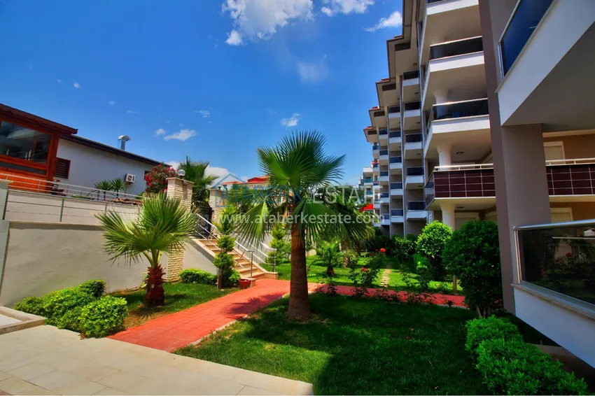 Квартира 2+1 на первой линии в Кестеле - садовый дуплекс с мебелью  7 