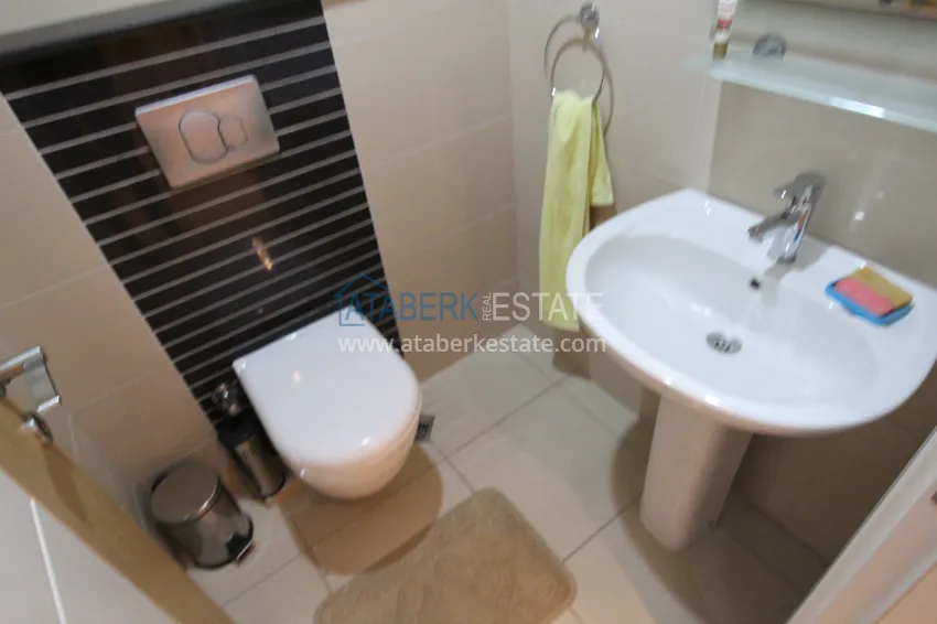 Приобрести Квартира 2+1 на первой линии в Кестеле - садовый дуплекс с мебелью  7 