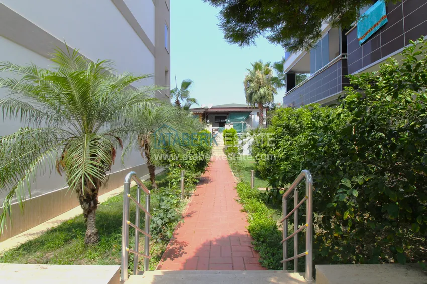 Квартира 2+1 на первой линии в Кестеле - садовый дуплекс с мебелью  8 