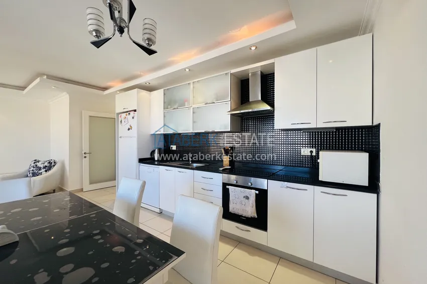 Приобрести Пентхаус 5+1 в Авсалларе от собственника - дуплекс с мебелью и видом на море 6 