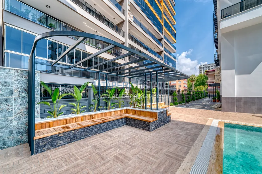 Квартира 1+1 с мебелью в Махмутларе - предложение напрямую от собственника 7 